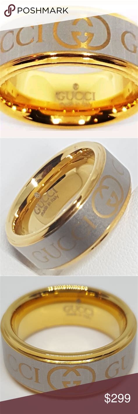 gucci ring dames|gucci tungsten ring.